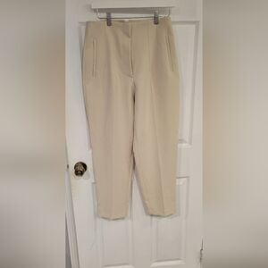 Zara High Waist Trouser- Cream